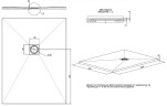 Душевой поддон из искусственного камня Allen Brau Priority 120x90 8.31007-AM Антрацит