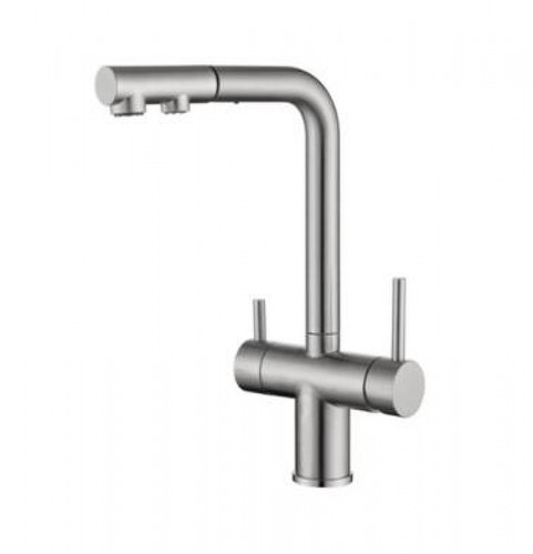 Смеситель для кухни Wonzon &amp; Woghand WW-88458018-BN цвет Брашированный никель