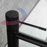 Смеситель для раковины Vincea Desire VBF-1D1MB Черный матовый латунь