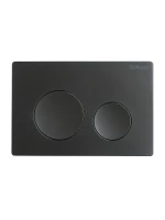 Клавиша смыва BelBagno BB-03C-NERO.M цвет Черный матовый