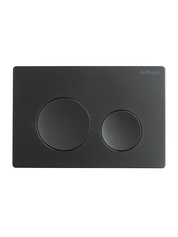 Клавиша смыва BelBagno BB-03C-NERO.M цвет Черный матовый