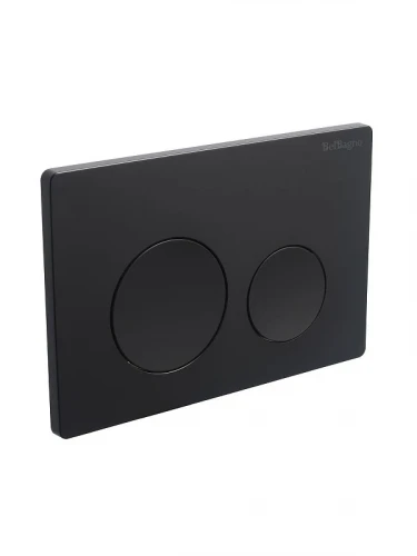 Клавиша смыва BelBagno BB-03C-NERO.M цвет Черный матовый