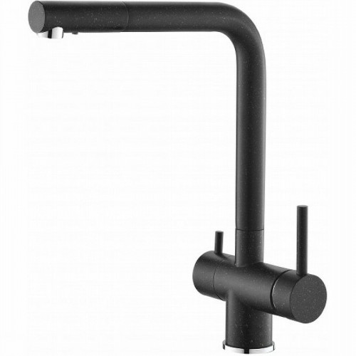 Смеситель для кухни Alveus Aquila G91 Carbon 1139808 Угольный латунь