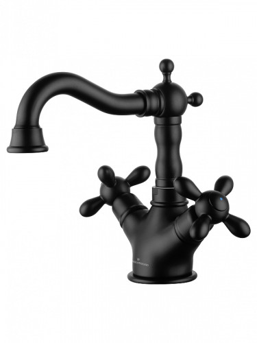 Смеситель для раковины Wonzon &amp; Woghand Retro WW-88139020-MB цвет Черный матовый