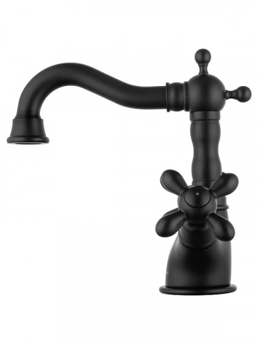 Смеситель для раковины Wonzon &amp; Woghand Retro WW-88139020-MB цвет Черный матовый