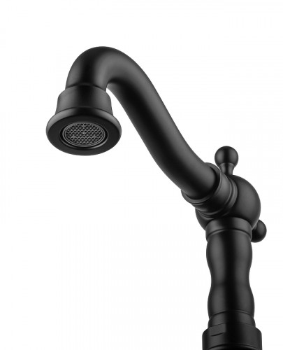 Смеситель для раковины Wonzon &amp; Woghand Retro WW-88139020-MB цвет Черный матовый