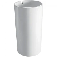 Раковина SantiLine 46 SL-4006 Белая фаянс напольный