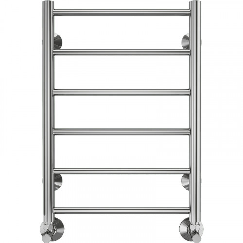 Водяной полотенцесушитель Terminus Аврора П6 400x600 4670078529879 Хром, нижнее подключение, G 1/2" ВР нержавеющая сталь