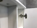 Зеркальный шкаф Comforty Палермо 80 00004139246 Белый глянец МДФ / ЛДСП, стекло