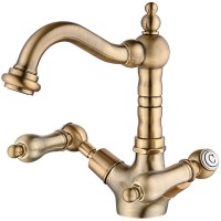 Смеситель для раковины Caprigo Adria-Classic Metal Edition 03M-526-vot Бронза латунь