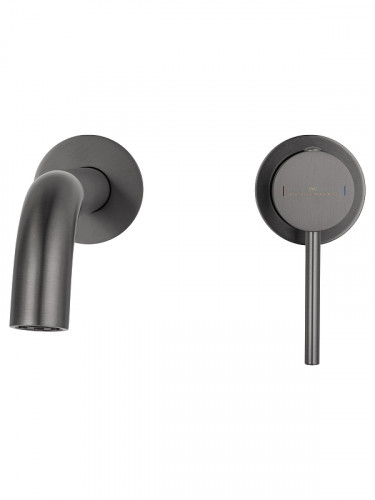 Смеситель для раковины Wonzon &amp; Woghand Stick WW-88869017-BGM цвет Темный графит