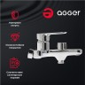 Смеситель для ванны Agger Gorgeous A0210000 Хром латунь на стену