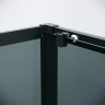 Душевой уголок Grossman Cosmo 100х80 120.K33.02.1080.21.10 профиль Черный матовый стекло тонированное