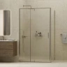 Душевой уголок WasserKRAFT Spree 120х80 14P06 профиль цвет Никель стекло прозрачное