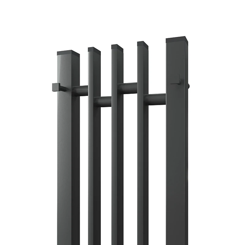 Электрический полотенцесушитель APEXTERMO Delta 1100x180 DL10113GF с крючками цвет Графит металлик