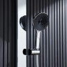Душевая система Black&White Gravity GH-9005N-C 9005NC с термостатом цвет Хром