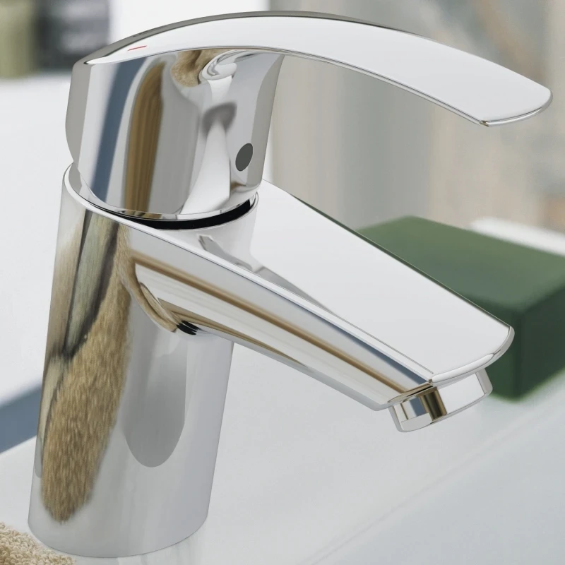 Смеситель для раковины Grohe Eurosmart 32467002 Хром латунь