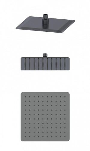 Верхний душ Wonzon & Woghand WW-88DP06-BGM цвет Темный графит