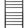 Электрический полотенцесушитель Grois Laura GR-132 500x 800 RAL 9005 П8 R Черный матовый