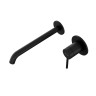 Смеситель для раковины Vitra Minimax Round A4354936EXP цвет Черный матовый