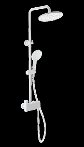 Душевая система Wonzon &amp; Woghand Muse WW-B3110-MW с термостатом цвет Белый матовый