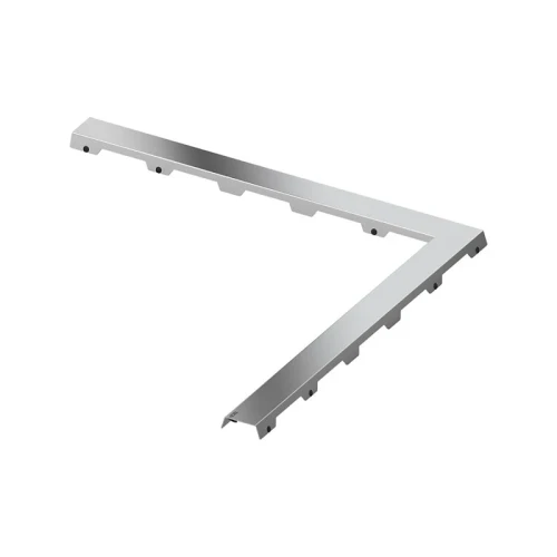 Решетка для душевого лотка Tece Drainline Steel II 120х120 611282 цвет Нержавеющая сталь глянец