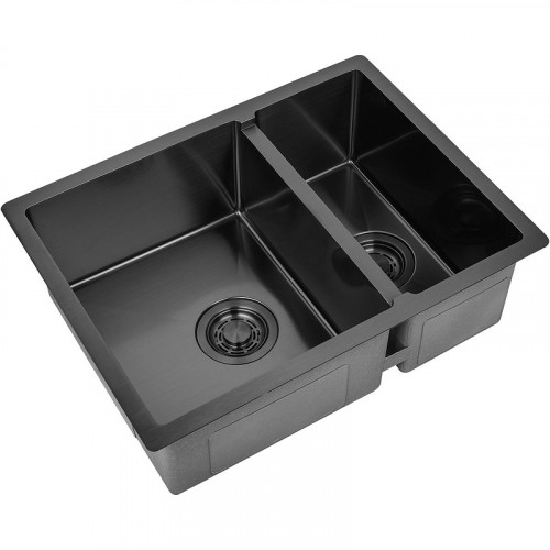 Кухонная мойка ZorG Light Grafit 58 ZL R 580-2-440 GRAFIT Графит нержавеющая сталь встраиваемый