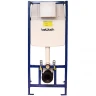 Инсталляция beWash BW74 K500RZVP0400MKK00000 для унитаза с клавишей смыва Хром матовый пластик