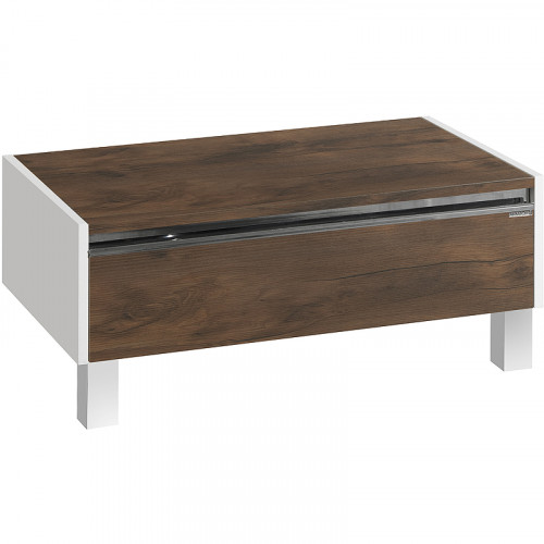 Тумба Aquaton Капри 80 1A231103KPDB0 Таксония темная МДФ / ЛДСП