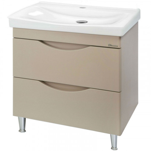 Тумба под раковину Bellezza Санриса 80 4630113660455 Капучино МДФ / ЛДСП