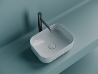 Раковина-чаша Ceramicanova Element 40 CN5042 Белая фарфор накладная