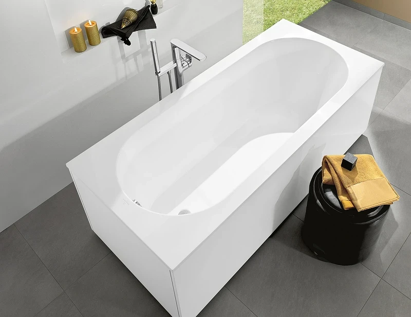 Квариловая ванна Villeroy&Boch Oberon 190x90 UBQ199OBE2V-01 без гидромассажа