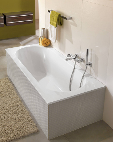 Квариловая ванна Villeroy&amp;Boch Oberon 190x90 UBQ199OBE2V-01 без гидромассажа