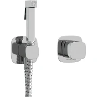 Гигиенический душ со смесителем WasserKRAFT Naab A8651.326.057.136 Хром латунь встраиваемый