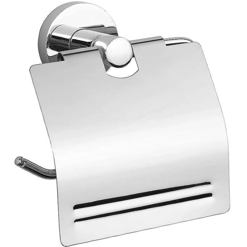 Держатель туалетной бумаги Sapho Samba SB107 с крышкой Хром