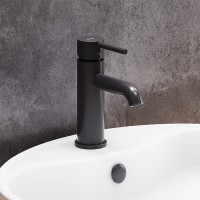 Смеситель для раковины Damixa Scandinavian Pure 360210300 Черный матовый латунь