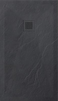 Душевой поддон из искусственного камня Esbano Flat ESP-FT149A 140x90 ESPFT149A цвет Антрацит