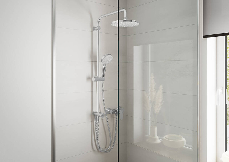 Смеситель для душа Hansgrohe Vernis Blend 71646000 Хром латунь на стену