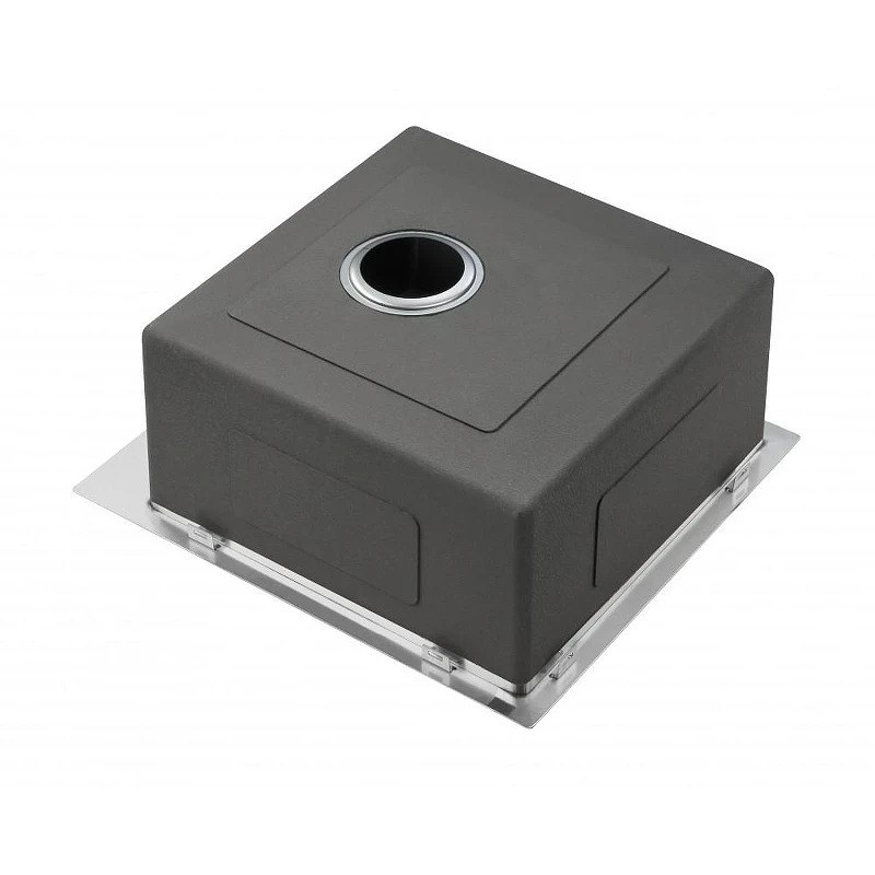 Кухонная мойка Milacio Denia 75 Steel MC.77509 цвет Вороненая сталь