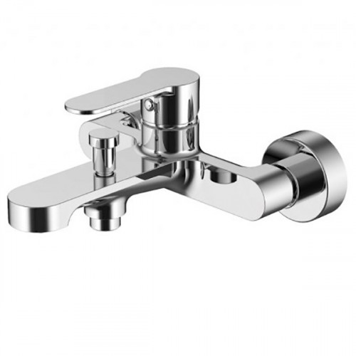 Смеситель для ванны Aquanet Passion AF300-20С Хром латунь на стену