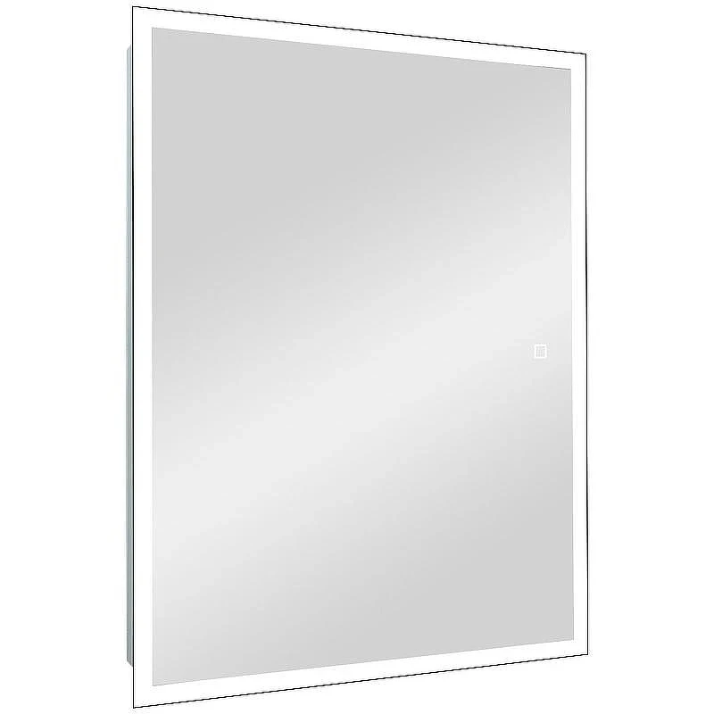 Зеркальный шкаф Reflexion Cube 600х800 RF2211CB с подсветкой Белый матовый