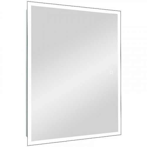 Зеркальный шкаф Reflexion Cube 600х800 RF2211CB с подсветкой Белый матовый