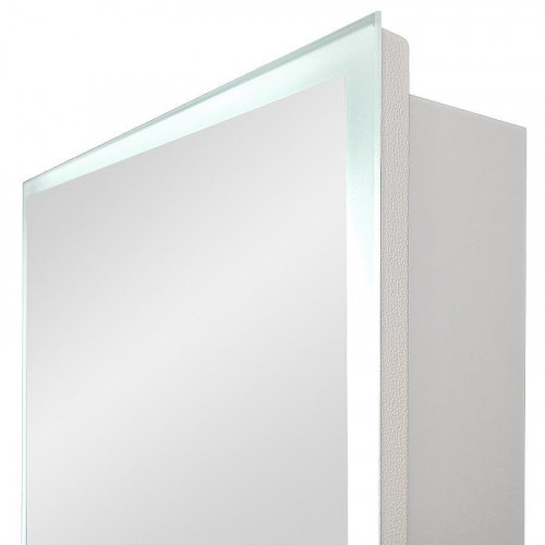Зеркальный шкаф Reflexion Cube 600х800 RF2211CB с подсветкой Белый матовый