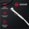 Гигиенический душ со смесителем Agger Gorgeous A0270000 Хром латунь на стену