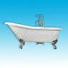 Чугунная ванна Elegansa Schale 170x75 Н0000012 ножки Хром