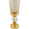 Стакан для зубных щеток Migliore Cristalia 16821 Золото с кристаллом Swarovski