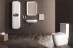 Унитаз биде Creavit Free FE360-00CB00E-0000 Белый без бачка и сиденья фарфор напольный