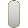 Зеркало Brevita Saturn 50 SAT-Dro1-050-gold с подсветкой Золото матовое с сенсорным выключателем стекло