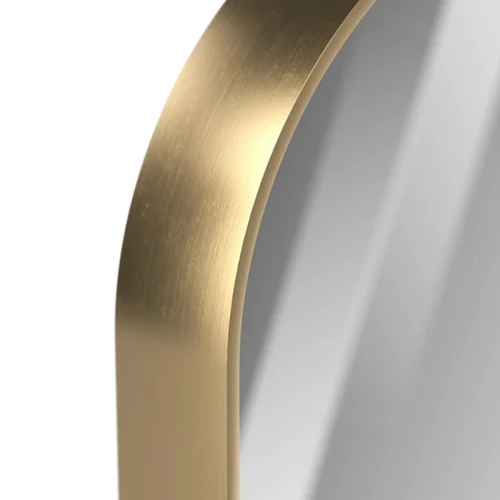 Зеркало Brevita Saturn 50 SAT-Dro1-050-gold с подсветкой Золото матовое с сенсорным выключателем стекло
