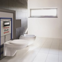 Унитаз Pestan Fluenta 40006460B подвесной без сиденья фаянс подвесной